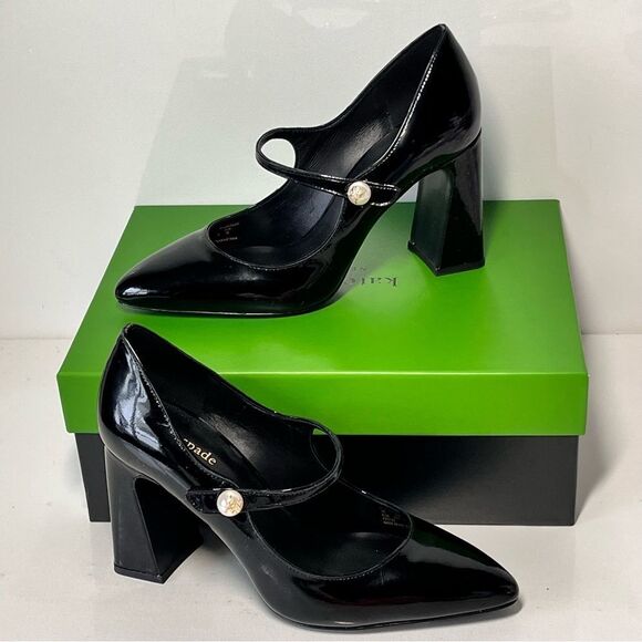 kate spade new york Maren Patent Leather Mary Jane Pumps - Picture 2 of 7